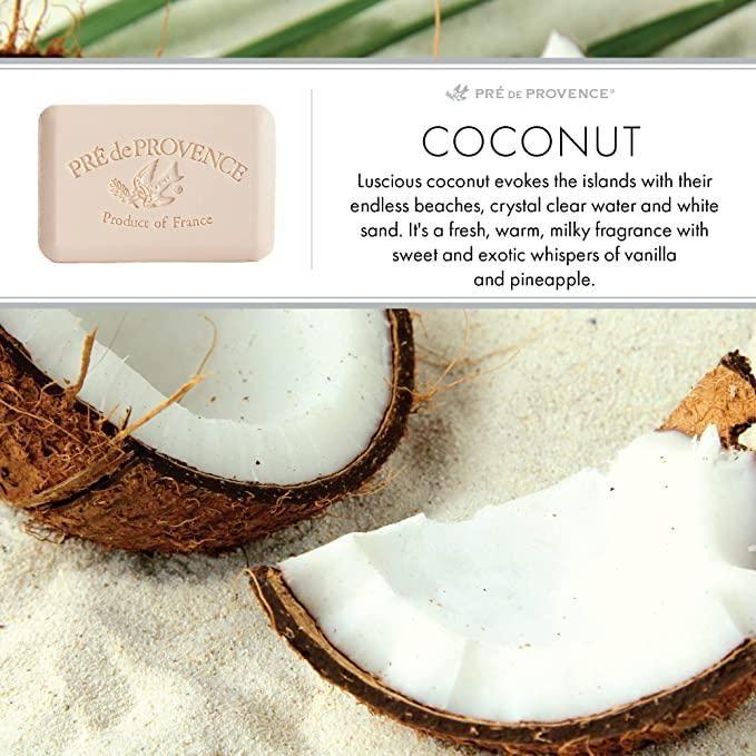Pré de Provence Coconut & Shea Butter Soap 150g