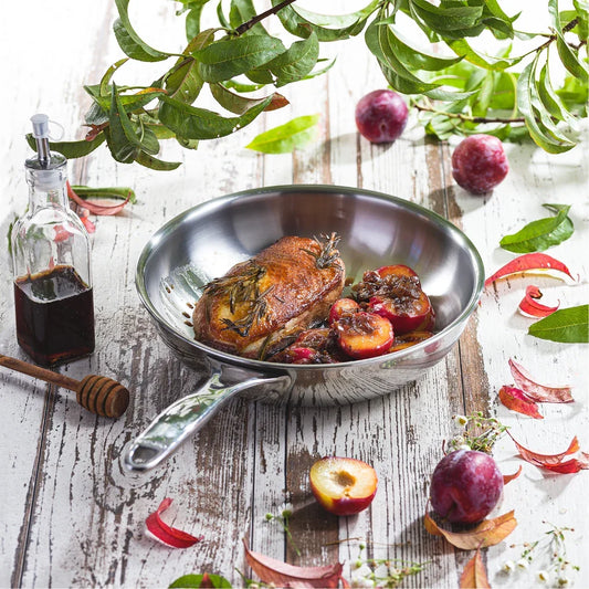 Cristel Castel'Pro Deep Frying Pan – Professional French Stainless Steel