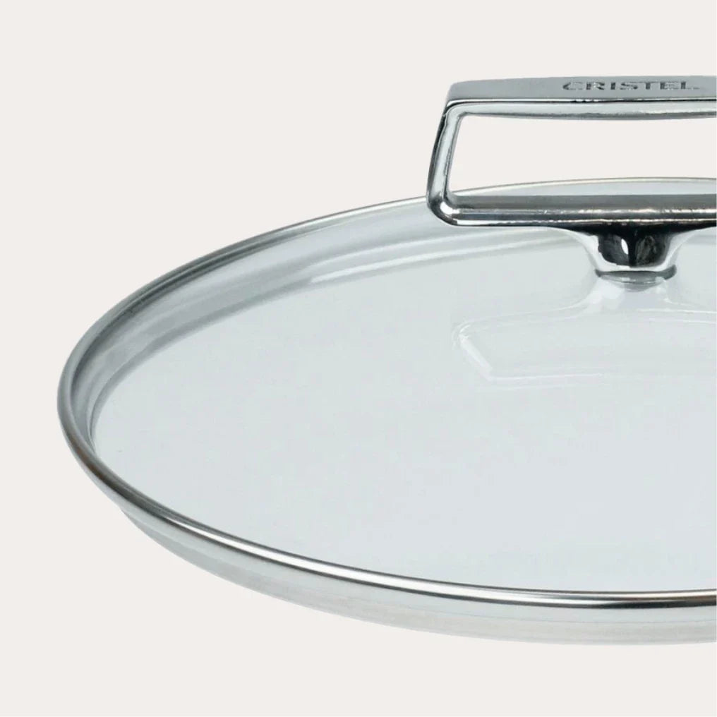 Cristel Castel'Pro Glass Lid – Tempered Heat-Resistant Cookware Cover