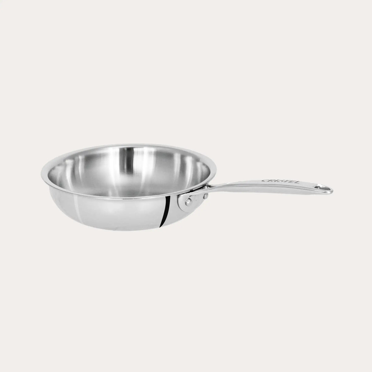 Cristel Castel'Pro Mini Frying Pan – Small-Batch French Stainless Steel