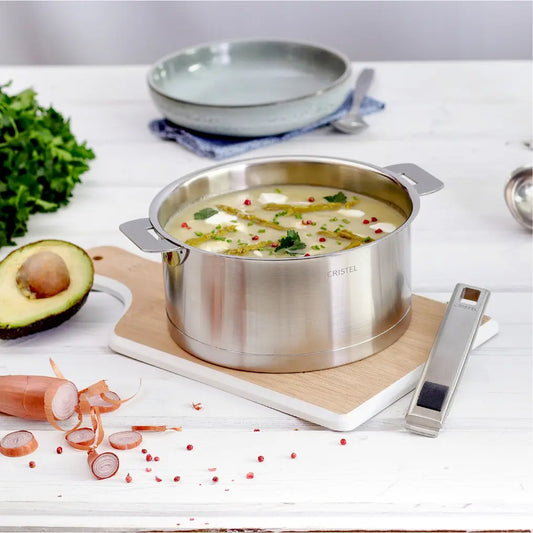 Cristel - Saucepan with Lid - made in France