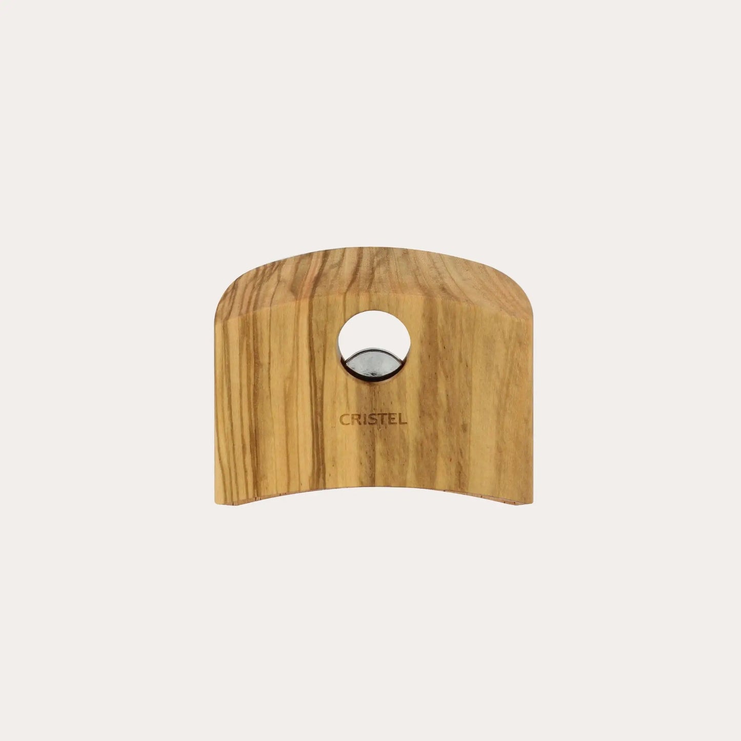 Cristel Strate Wood Side Handle – Removable French Cookware Handle
