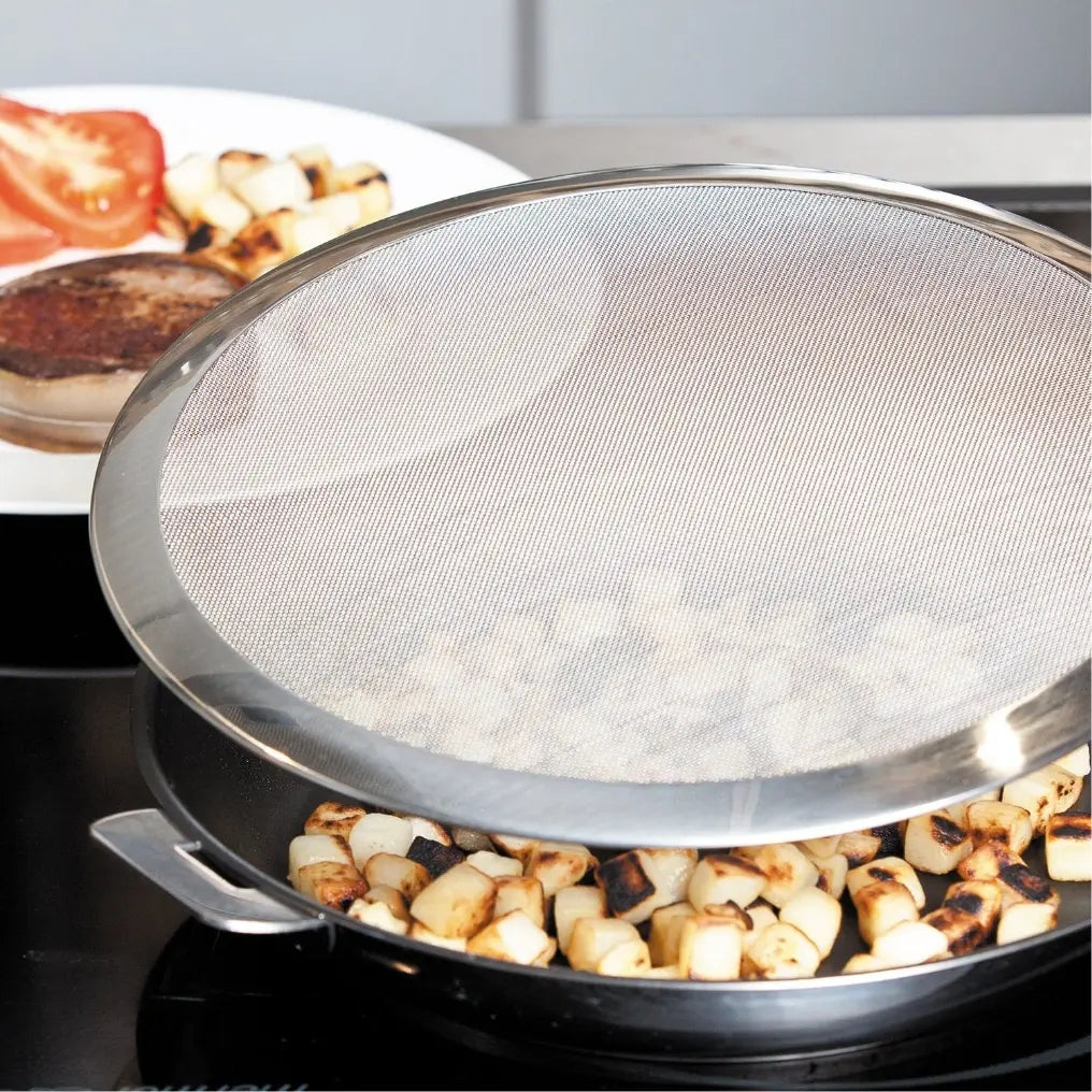 Cristel Strate Splatter Screen – Stainless Steel French Cookware Guard