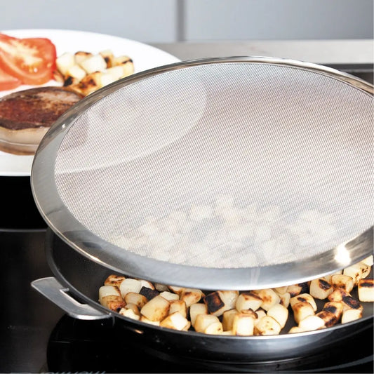 Cristel Strate Splatter Screen – Stainless Steel French Cookware Guard