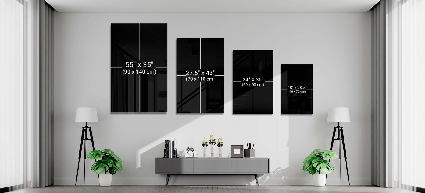Nice France Glass Wall Art