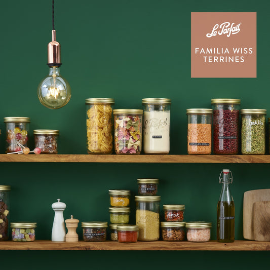 Wide Mouth Preserving Jars for Easy Home Food Storage