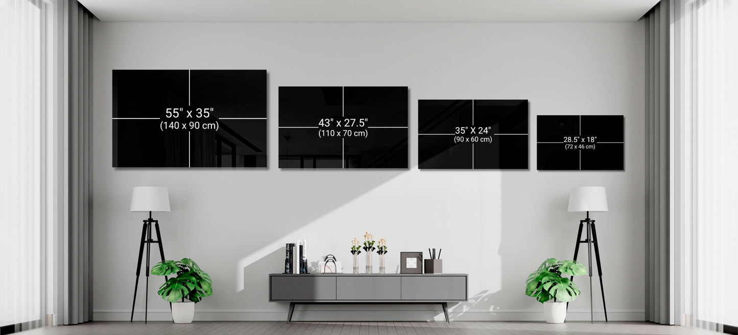 Flag of France Glass Wall Art
