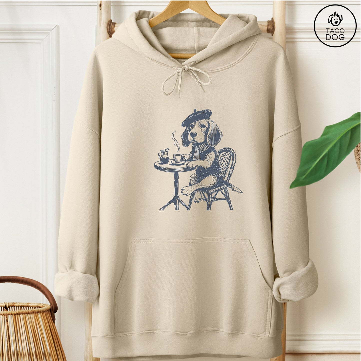 Beagle Paris Cafe Hoodie