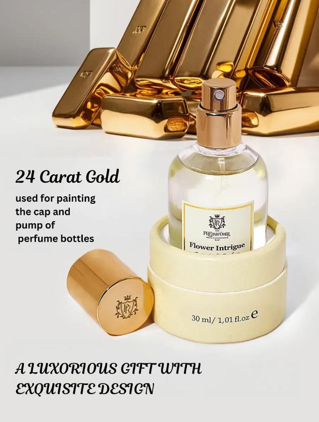 Flower Intrigue - Extrait de Parfum | Luxury Floral Perfume Made in France