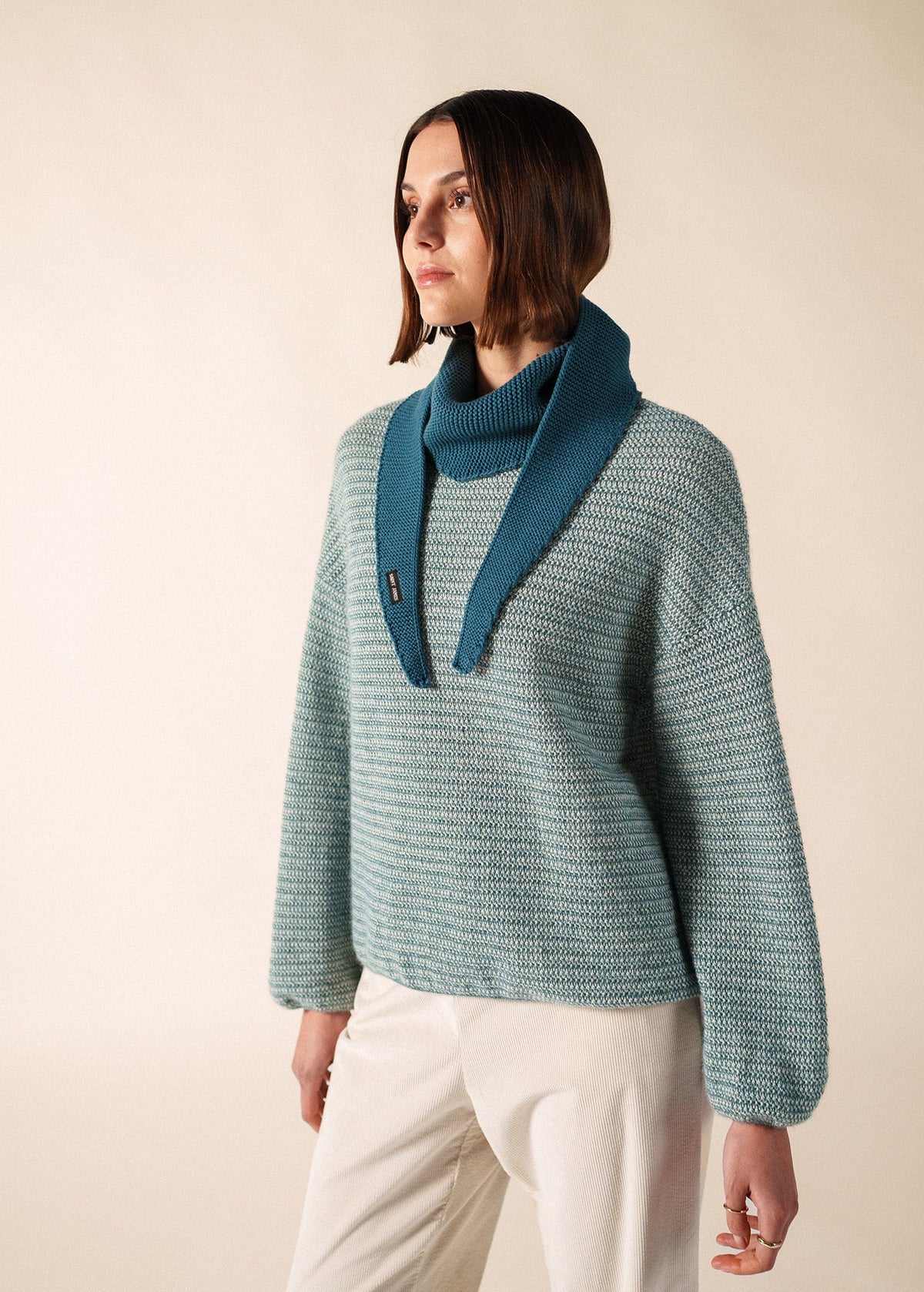 SAINT JAMES KNIT BANDANA/Scarf