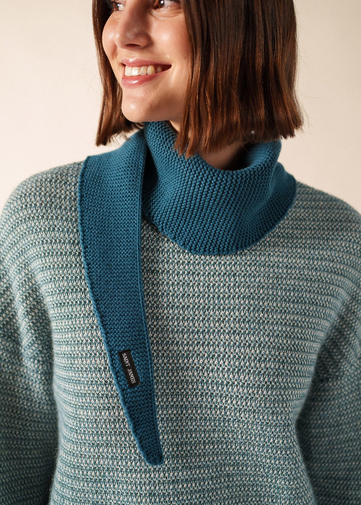 SAINT JAMES KNIT BANDANA/Scarf
