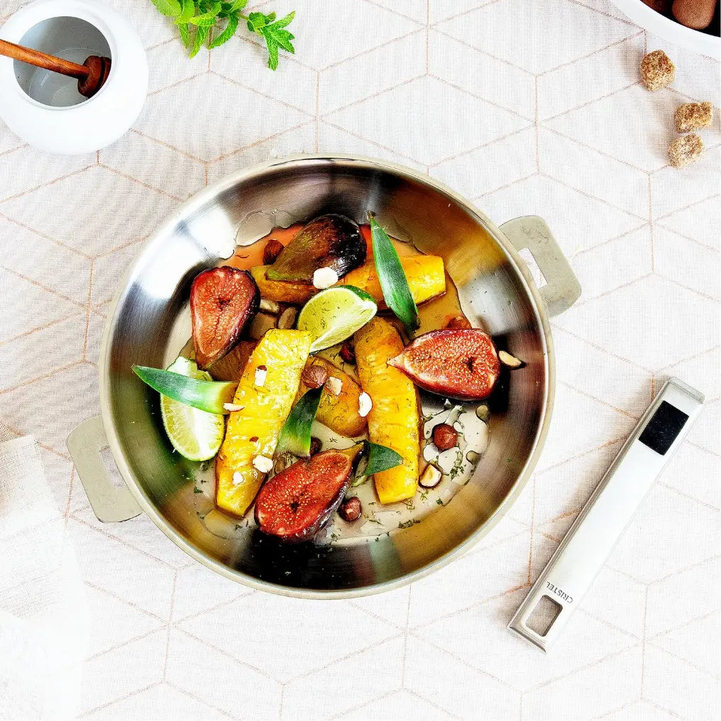 Cristel Strate Deep Frying Pan – Stainless Steel French Cookware