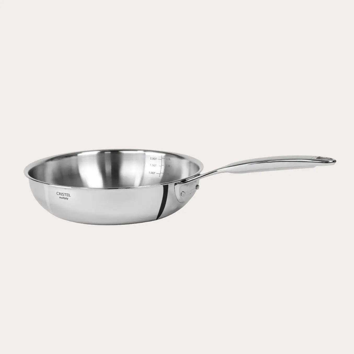 Cristel Castel'Pro Deep Frying Pan – Professional French Stainless Steel