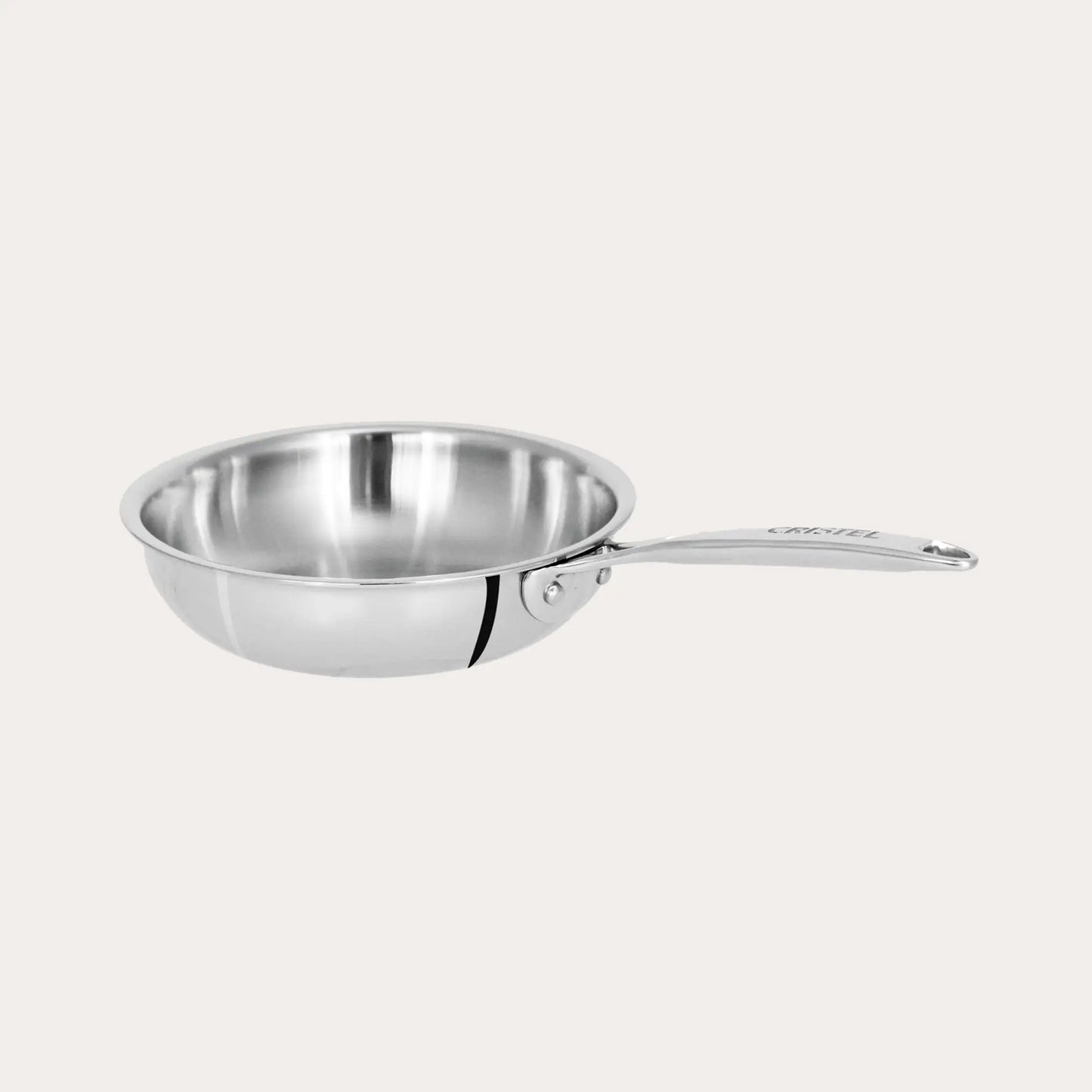 Cristel Castel'Pro Mini Frying Pan – Small-Batch French Stainless Steel