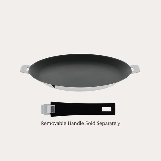 Cristel Casteline Non-Stick Crêpe Pan – 12" Removable Handle French Cookware