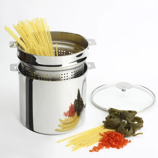 Cristel Strate Pasta Basket – Stainless Steel Insert for Stockpots