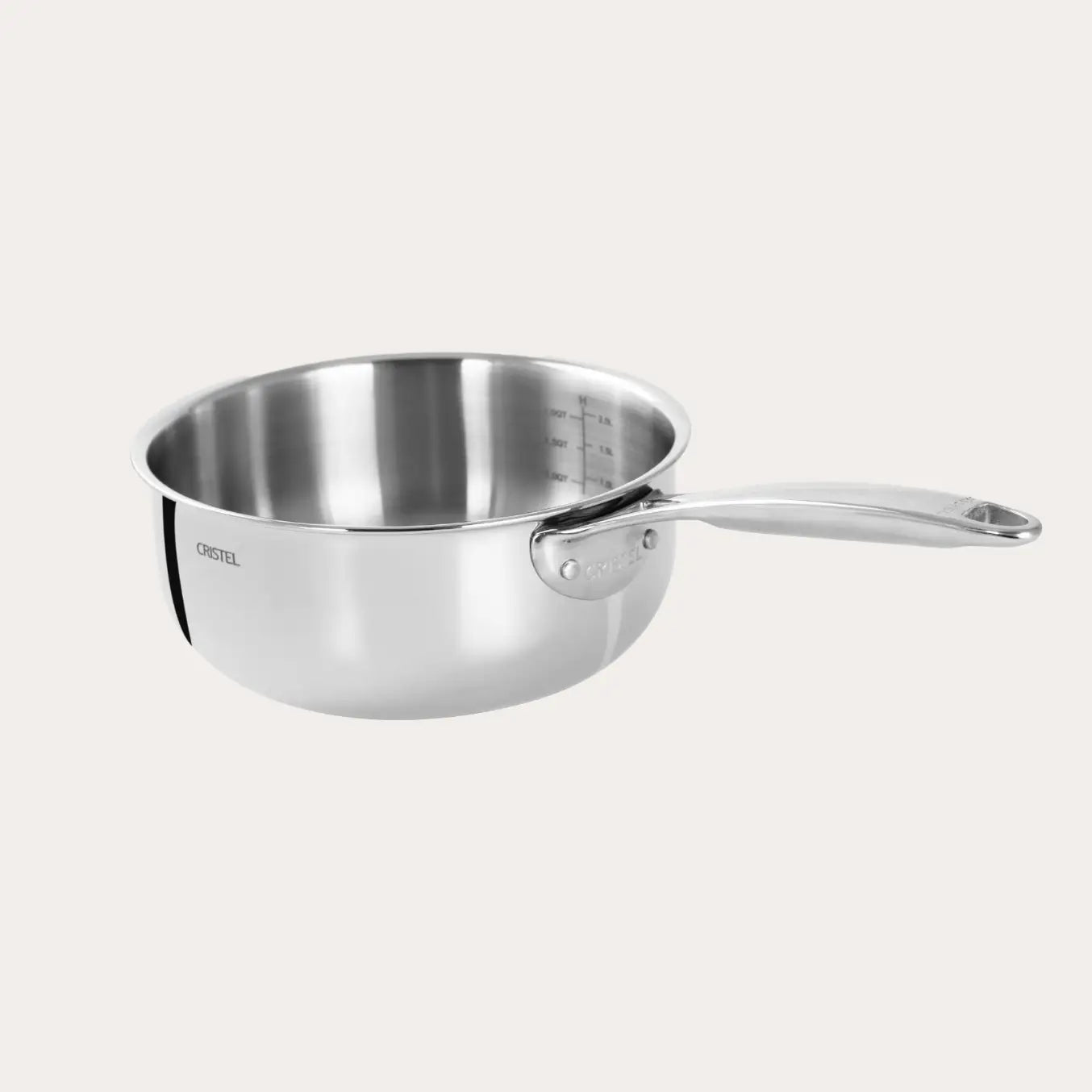 Cristel Castel'Pro Saucepan – Professional French Stainless Steel