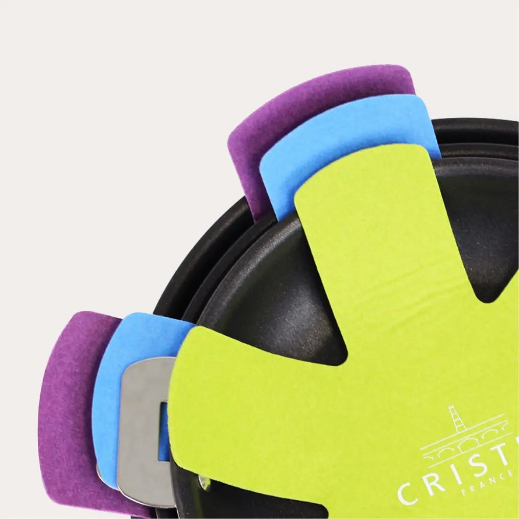 Cristel Set of 3 Pan Protectors – Anti-Scratch Non-Stick Cookware Separators