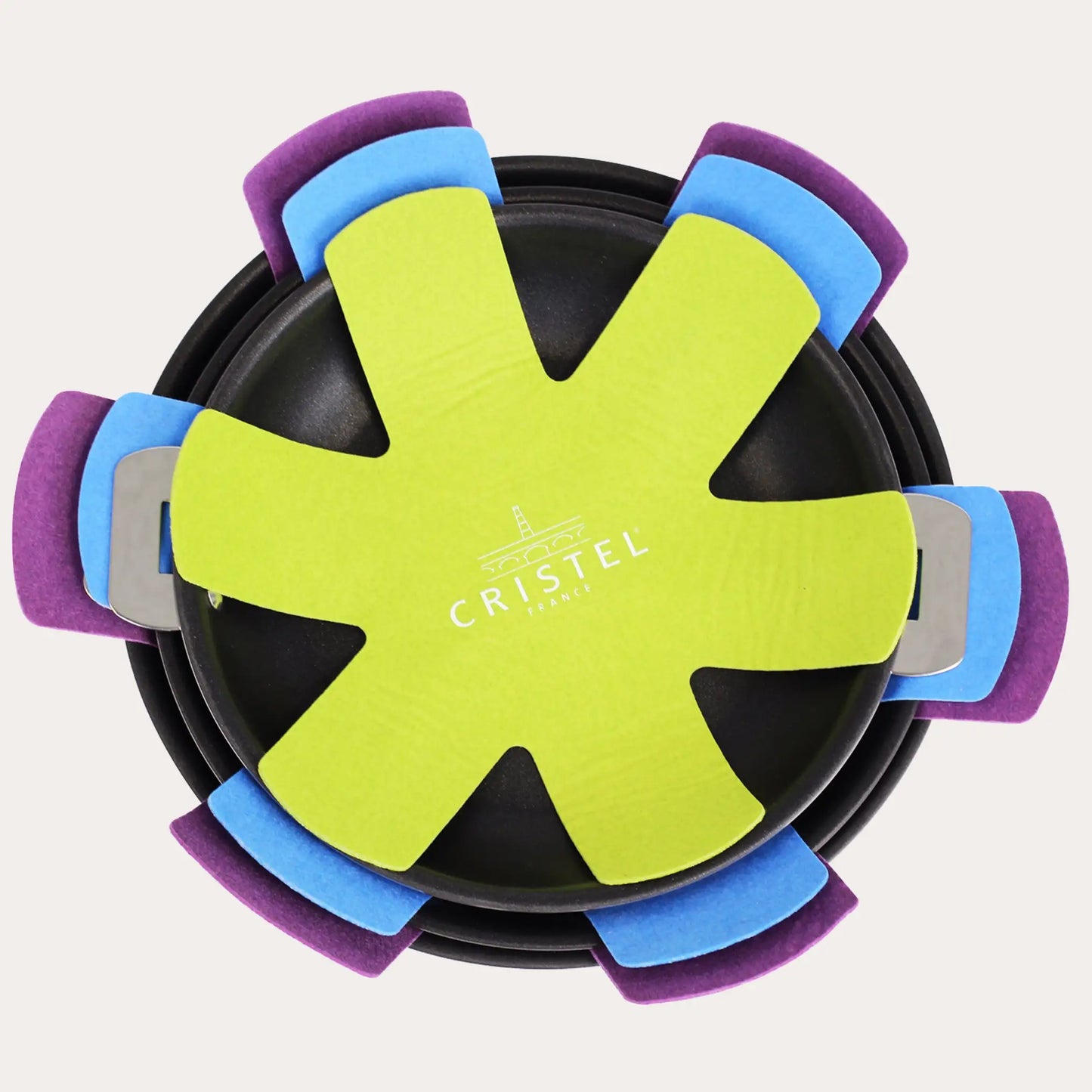 Cristel Set of 3 Pan Protectors – Anti-Scratch Non-Stick Cookware Separators