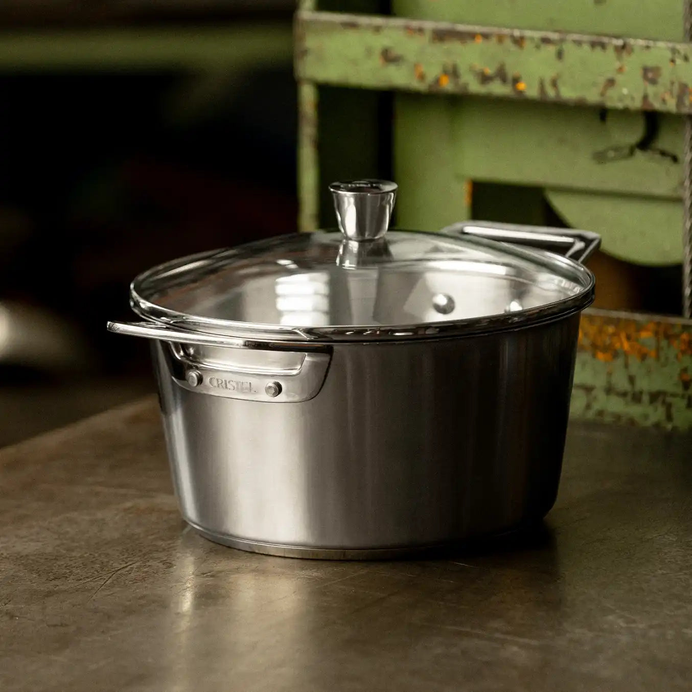 Cristel 1826® Stewpot with Glass Lid – Heritage French Stainless Steel