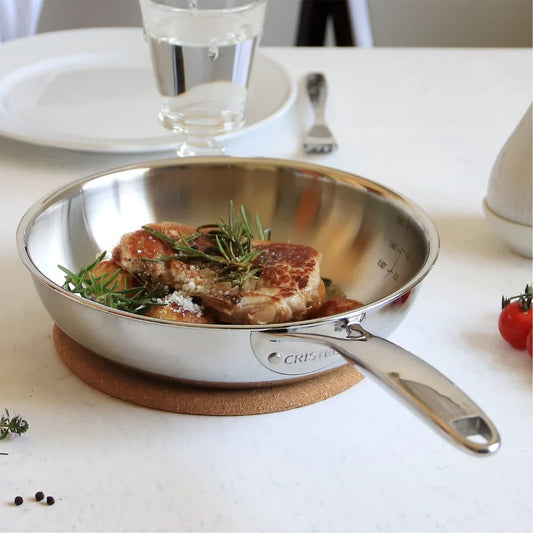 Cristel Castel'Pro Wok – Professional French Stainless Steel Wok