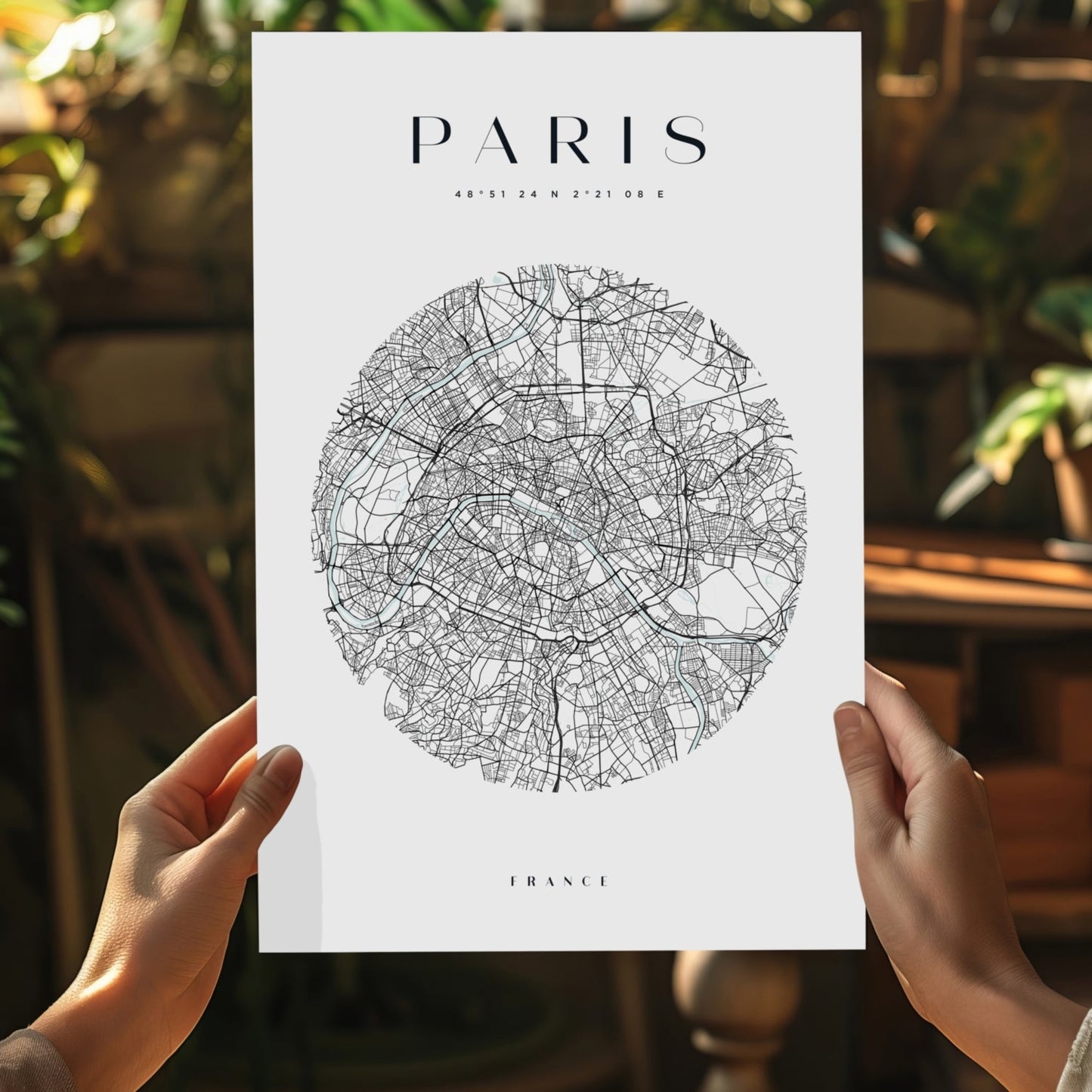 Paris Aluminum Print