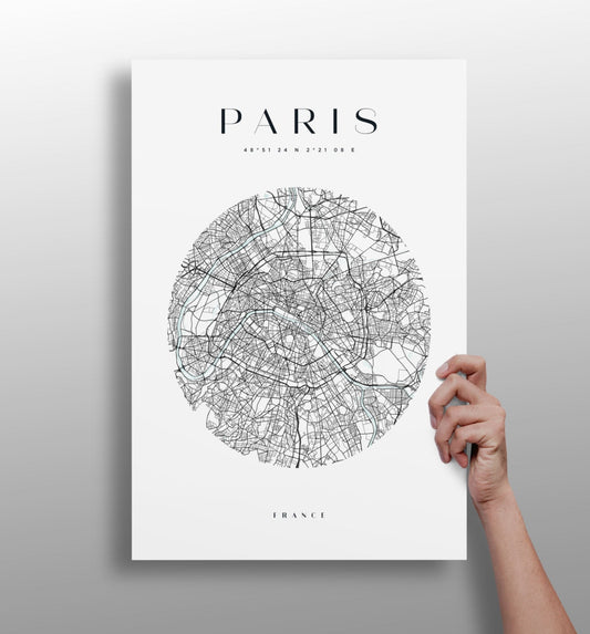 Paris Aluminum Print