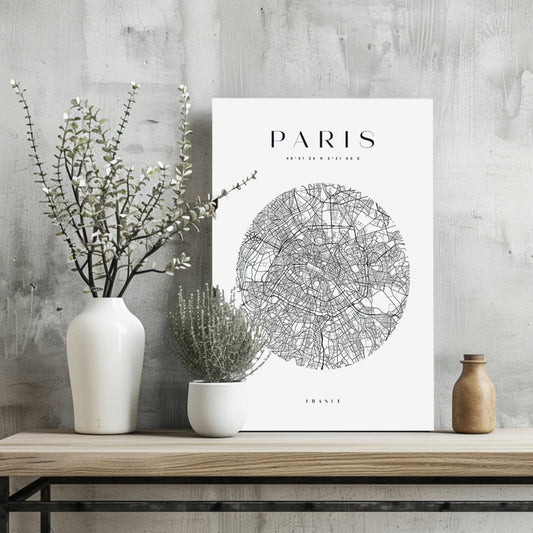 Paris Aluminum Print