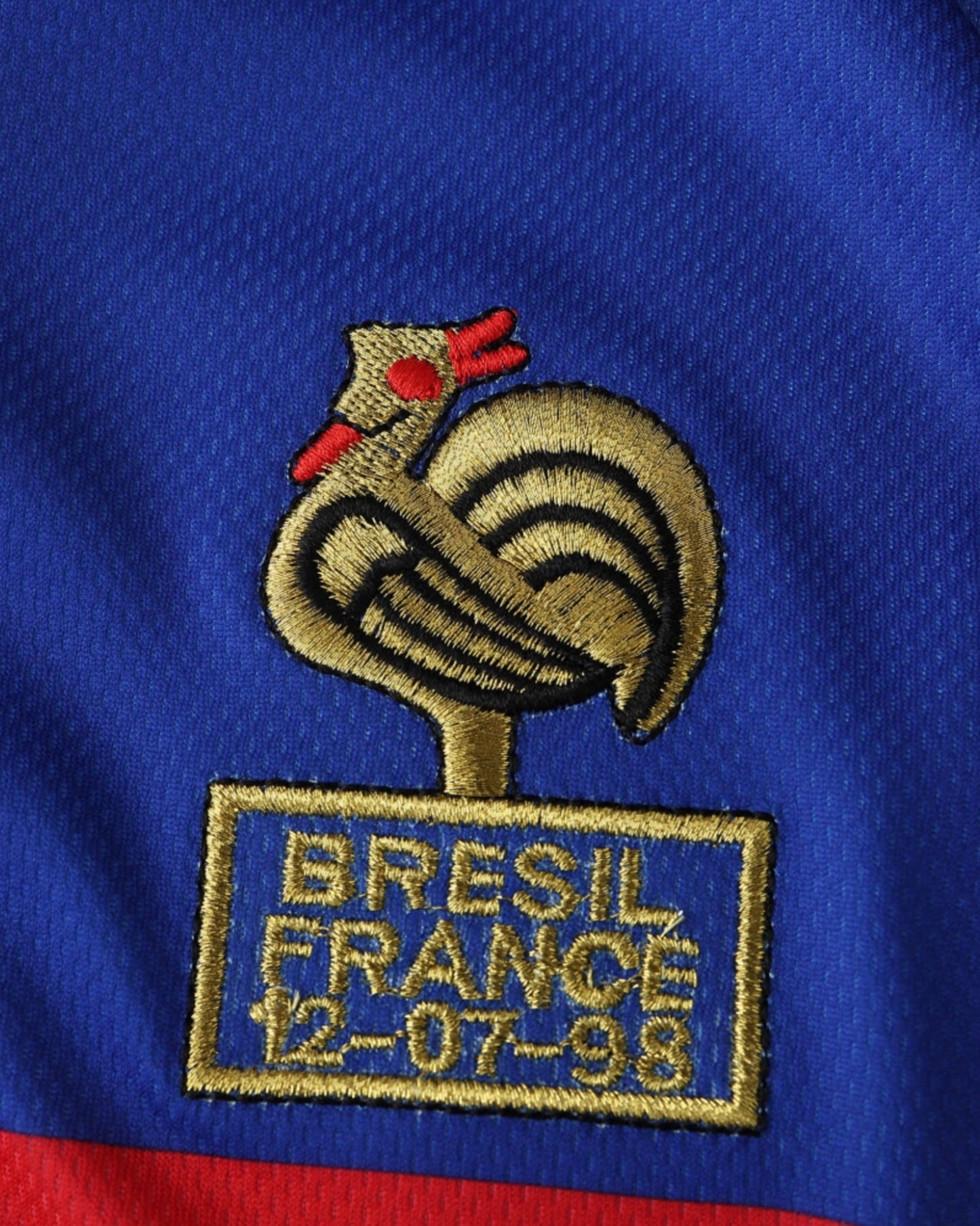 France Retro Home 1998/99 Soccer Jersey