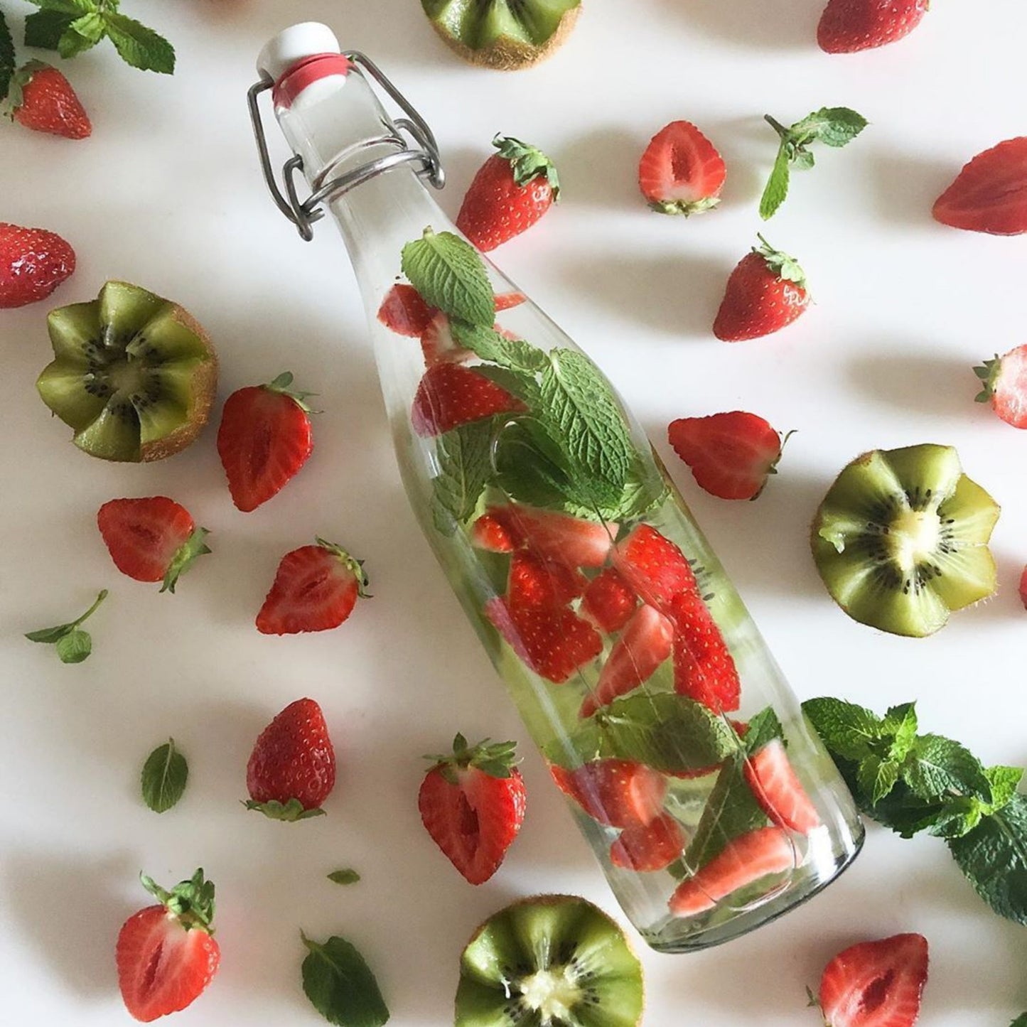 Swing Top Bottles for Beverage and Pantry Use