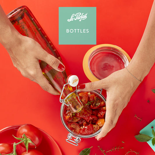 Swing Top Bottles for Beverage and Pantry Use