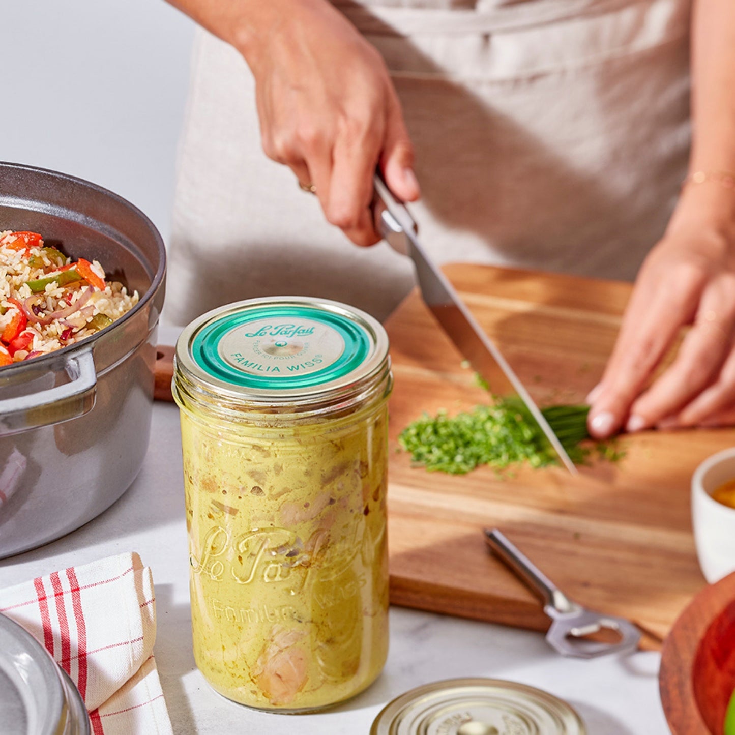 Wide Mouth Preserving Jars for Easy Home Food Storage