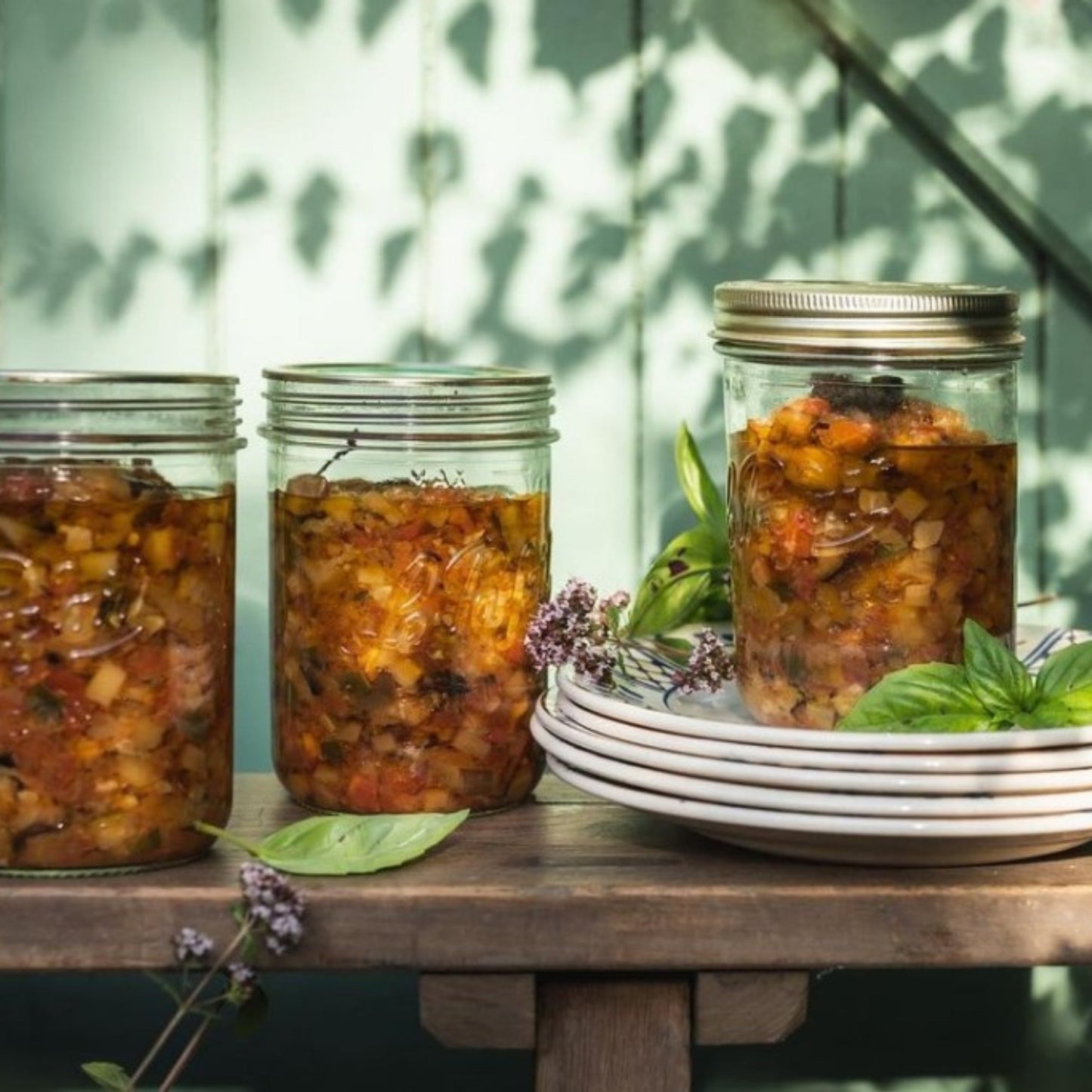 Wide Mouth Preserving Jars for Easy Home Food Storage