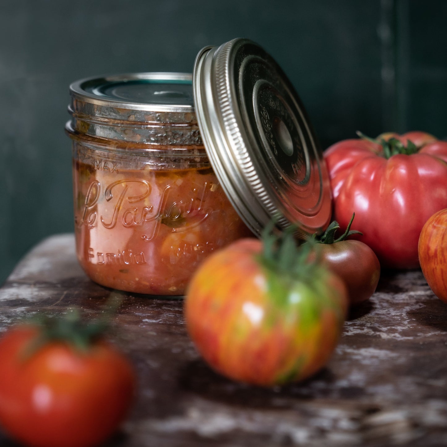Wide Mouth Preserving Jars for Easy Home Food Storage