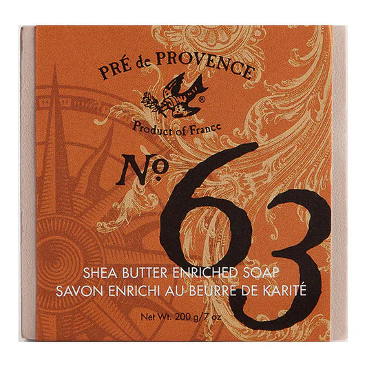 Pré de Provence No. 63 Men's Cube Bar Soap 200g
