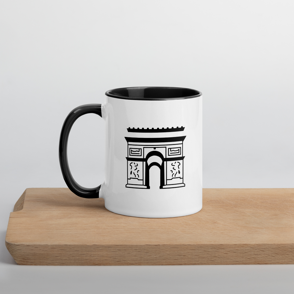 Arc de Triomphe - France - Mug with Color Inside | My French Store