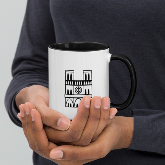 Notre Dame de Paris - Mug with color inside