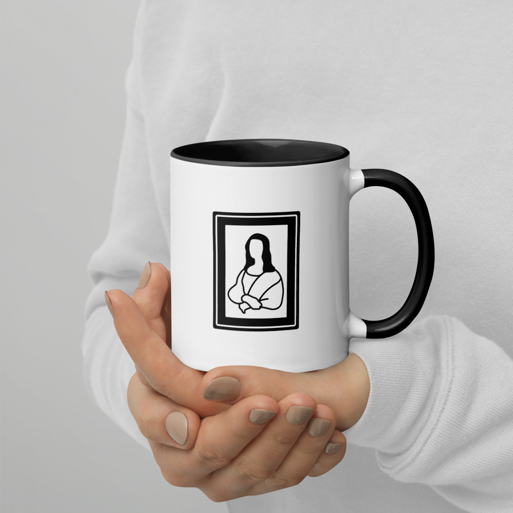 La joconde - Mug with Color Inside | My French Store